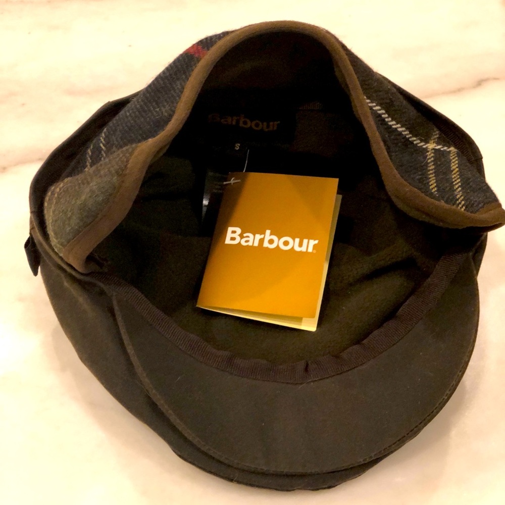 Barbour Kids Cheviot Tartan Cap - NWT